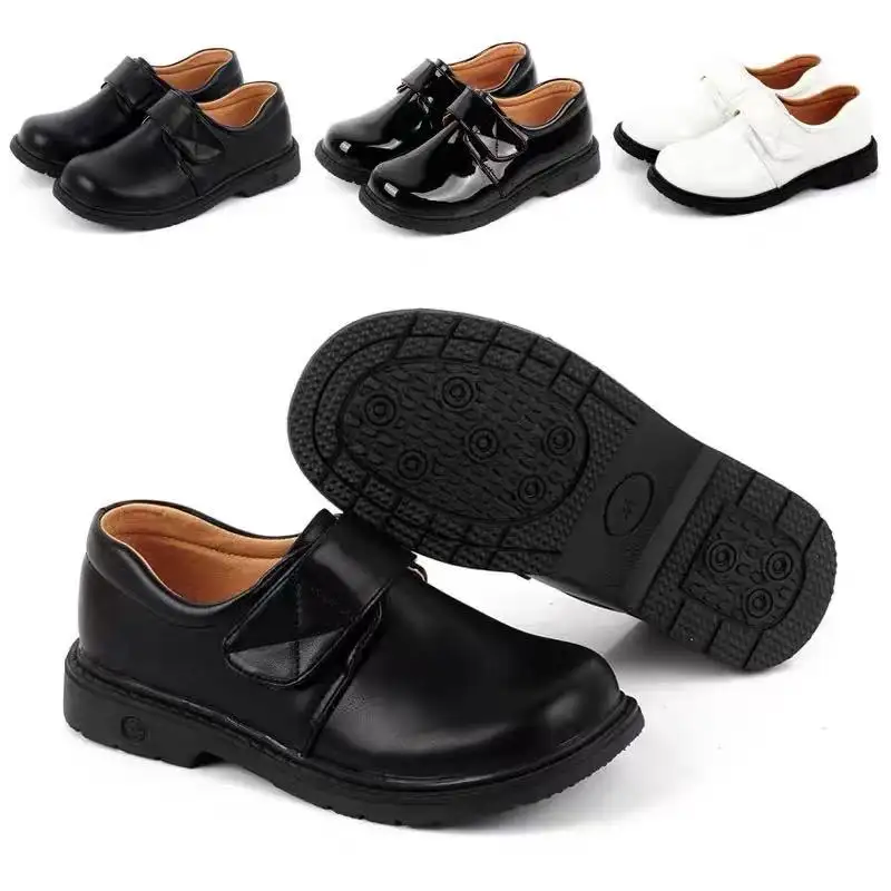 Оптовая продажа, кожаная обувь для мальчиков, обувь в британском стиле для школьных выступлений, Детская Свадебная обувь, повседневная детская обувь, мокасины