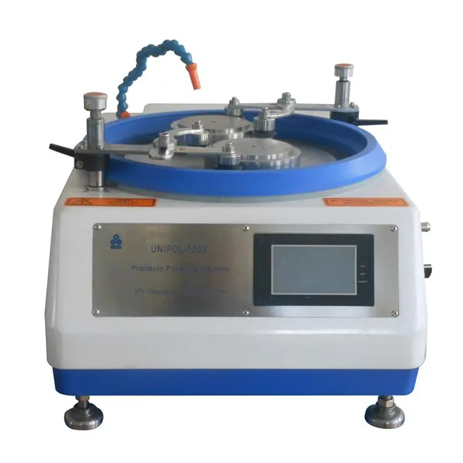 Máquina pulidora mecánica de productos químicos, alimentador de lechada automático y accesorio de pulido de alta precisión
