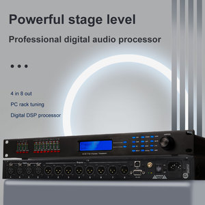 Procesador de Audio Digital inteligente para escenario, y 8 salidas 4 entradas, OEM DSP480 - Product Image 3