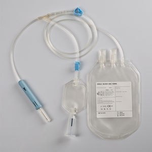 רפואי עירוי דם תיק 250ml 350ml 450 ml 500ml אחת כפול משולש מרובע דם תיק