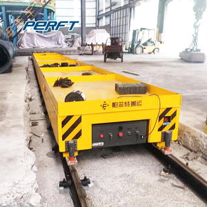 Self - Propelled Interbay Motorized Transfer <strong>Trolley</strong> Rail Based <strong>30</strong> Ton Capacity Transfer Cart - Product Image 3