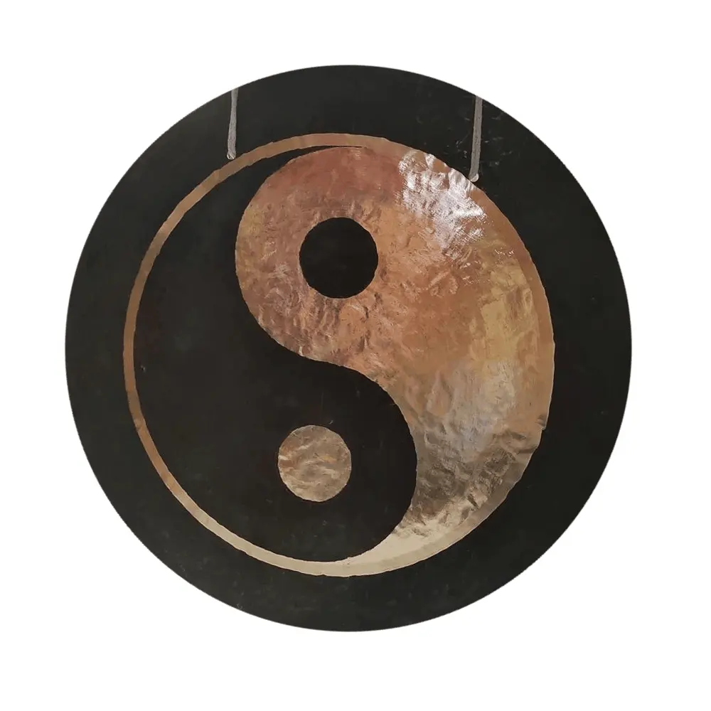 Arborea 100% Handgemaakte Tai Chi Gong 20 Inch 50 Cm Yin Yang Gong Voor Yoga