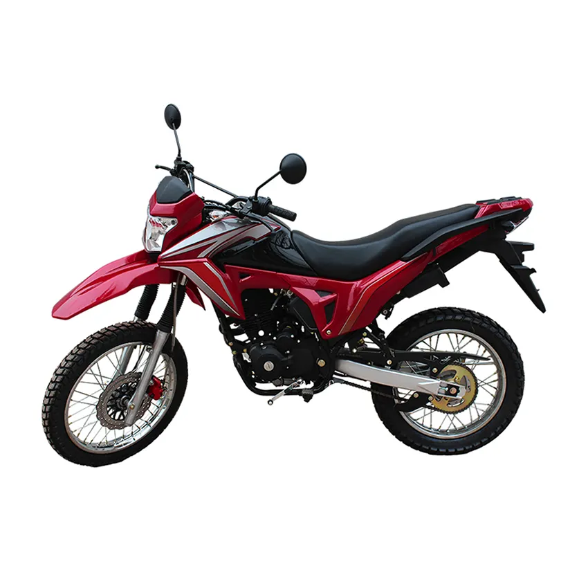 Dirt Bike-Moto todoterreno de 4 tiempos, motor de 200cc, Motocross a gasolina, precio de fábrica de China