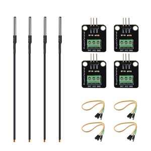 Kit de módulo de sensor de temperatura de 5V personalizable con interfaz analógica/digital para proyectos de microcontroladores