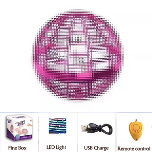 Sıcak satış uçan Flyorb Boomerang sihirli Led Mini Drone ile renkli el kontrollü uçan küre topu Spinner - Product Image 4