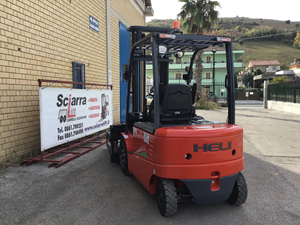 Nhà Máy Giá 3ton 1800kg DIESEL xe nâng Stapler CPD30-GD2 với đôi/Triplex mast - Product Image 3