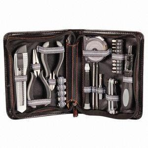Hand <strong>Tool</strong> <strong>Kit</strong> High Quality 30-piece Hobby <strong>Tool</strong> <strong>Kit</strong> with Zipper Bag - Product Image 1