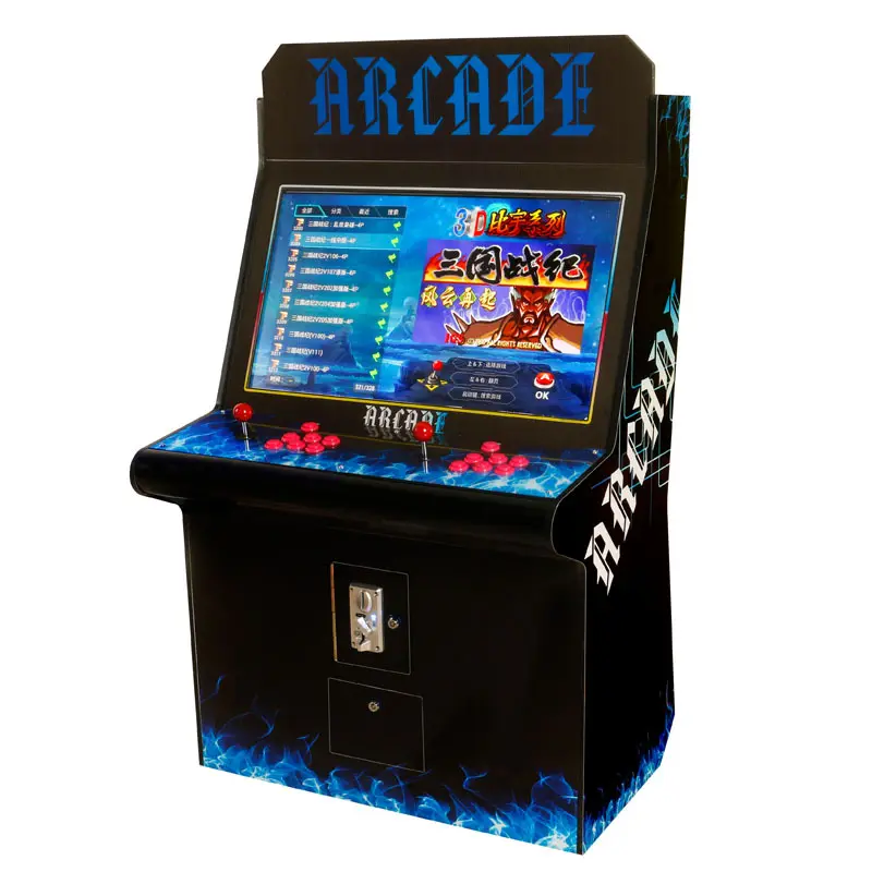 Prezzo di fabbrica di alta qualità 55 "LCD 3D grande macchina da gioco di combattimento Arcade con giochi classici