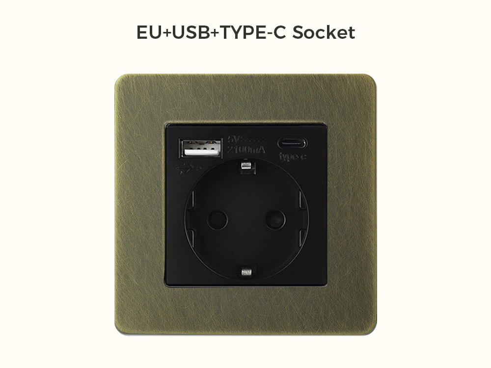 EU USB type-c Socket