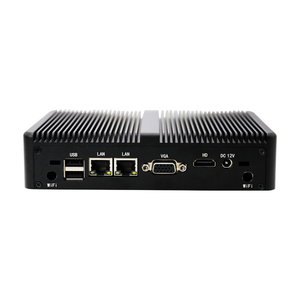 Ce Leron J4125ミニITXケースPC 39mmファンレスシステム2 * RS232ケンジンストムロックデュアルLanミニサーバーPCコンピュータRTC WOL機能 - Product Image 1