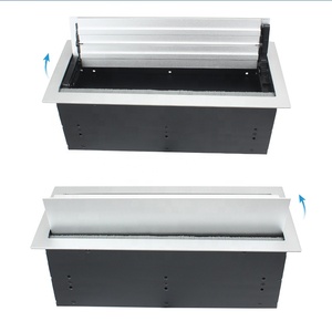 multifunktionale schreibtisch-kabel-stromkasten schreibtisch eingebaute eingebaute steckdosen steckdosen mit doppelseitiger klappabdeckung - Product Image 4