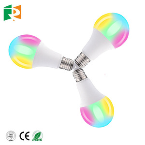 5w 7w 9w 12w LED E27/B22 16色のLEDRGB電球調整可能なリモコンの雰囲気お祝いの変化するカラフルな電球 - Product Image 3
