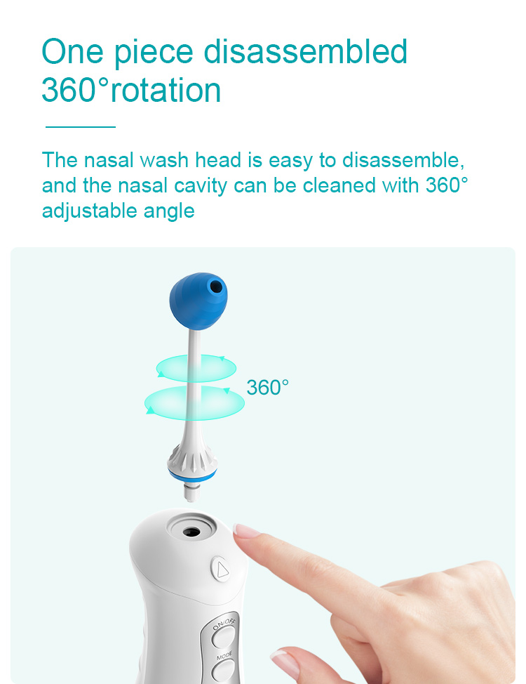 ETL Automatic Neti Pot Portable ROHS Electric Nose Clean Machine NJ159