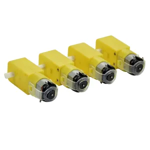 Электродвигатель постоянного тока, 4 шт., с пластиковым колесом, 3-6 В - Product Image 6