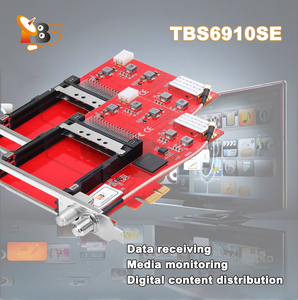 DVB-S2X Dual Tuner Dual CI PCIe Card Capturing Satellite DVB-S DVB-S2 TV Channels From 2 Transponders Frequencies TBS6910SE - Product Image 6