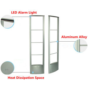 High EAS <strong>RF</strong> <strong>System</strong> Shop <strong>Security</strong> 8.2Mhz Antenna Wide <strong>Detecting</strong> Anti-Theft Sensor Gate for Garment Store - Product Image 3