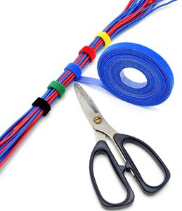 Brida para cables autoadhesiva resistente al calor con bucle de gancho de agarre trasero continuo para mayor durabilidad de la Organización - Product Image 4