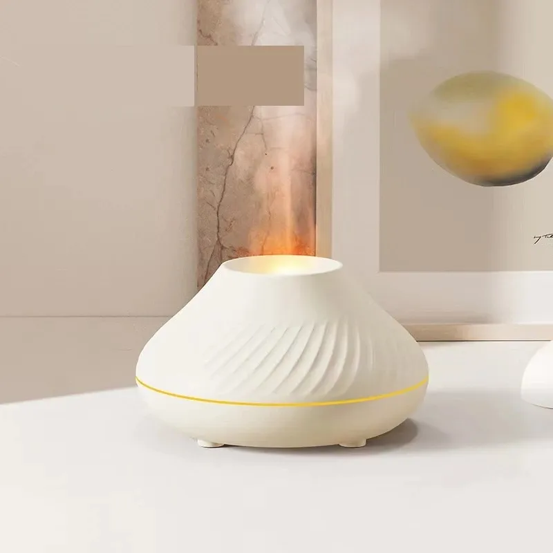 2023 Oil Flame Luftbe feuchter Essential für Luftbe feuchter zu Hause Luxus Aroma therapie Luftbe feuchter USB Diffusoren Ätherische Öle
