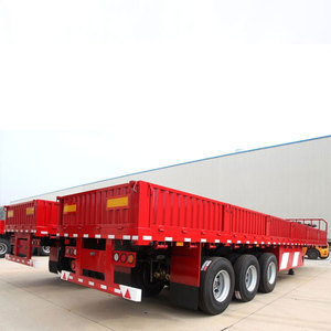 2024 alta calidad 40-70ton 40 pies remolque de transporte de contenedores de carga semirremolque plano con 4 ejes hechos de acero - Product Image 6