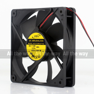 Adda 5V 24V 48V DC 12V 0.37a AC EC 12025 120x120x25mm 12cm bóng đôi cung cấp điện khung gầm biến tần AD1212HB-A71GL Quạt làm mát - Product Image 2