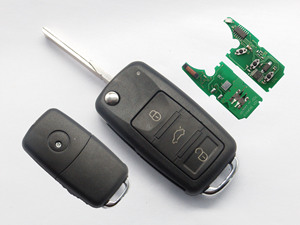 For V-olkswagen Flip Remote Car <strong>Key</strong> with 2B 3B 433Mhz ID48 Chip <strong>Key</strong> for Models Amarok Beetle Golf Mk6 Jetta Polo 5K0837202AD - Product Image 3