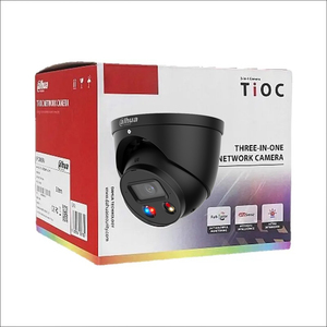 Original <strong>Dahua</strong> 2.8mm Ready to Ship IPC-HDW3849H-AS-PV S5 Black 8MP Dual Illumination Fixed-focal Eyeball WizSense Network <strong>Camera</strong> - Product Image 1