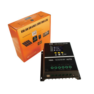 Ingrosso fabbrica intelligente 100 a80a60a modulazione di larghezza di impulso (PWM) Controller di ricarica solare con Display LCD USB - Product Image 1