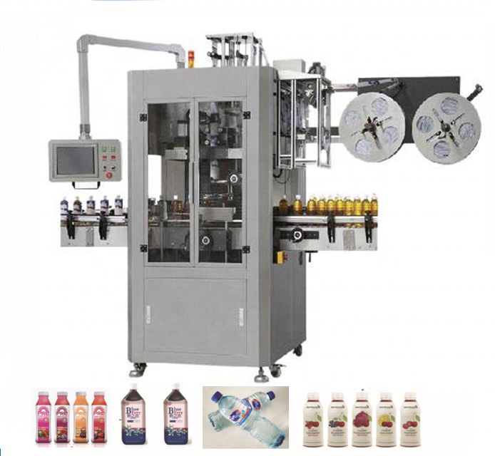 Shrink Label Bottle Labeling Machine,Automatic Plastic Bottle Wrap Seal Shrink Sleeve Labeling Machine