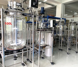 TOPACELAB vakum derece karıştırma reaksiyon ceketli cam reaktör 1L 2L 3L 5L 10L 20L 30L 50 litre 80L 100L 200L 200L en iyi fiyat - Product Image 6