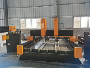 Высокоэффективный Atc Cnc Каменный маршрутизатор 4 оси гранитный камень гравировальный станок с поворотным столом для 3d дизайна и резьбы по колонне - Product Image 3