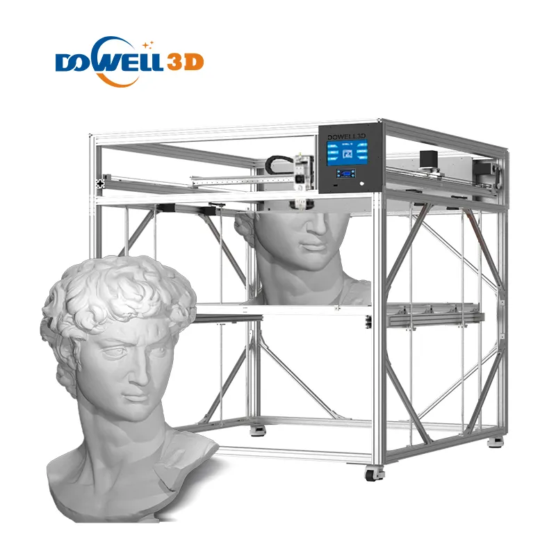 Grande imprimante 3D Dowell DM1018-6pro 1800*1000*600mm taille d'impression Imprimante 3D Fdm Imprimante 3D Imprimante 3D