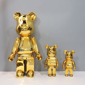 รูปปั้นเรซิ่นเรซิ่นเรซิ่นรูปการ์ตูนหมีรุนแรงสีแดง - Product Image 6