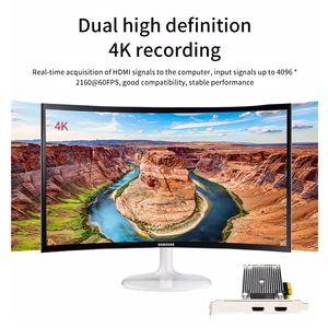 TCHD TC710N2 4K60P Tarjeta de adquisición de video de alta definición HD MI de doble ruta de 2 canales para conmutación de director de transmisión en vivo - Product Image 4