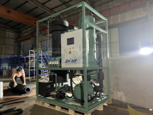 Soğuk içecekler için buz yapım makinesi silindirik buz yapım makinesi 3 ton tüp buz makinesi - Product Image 4