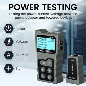 <strong>LCD</strong> <strong>Display</strong> Digital Signal <strong>Network</strong> Power Tester Ethernet Cable length <strong>Network</strong> Cable Finder - Product Image 3