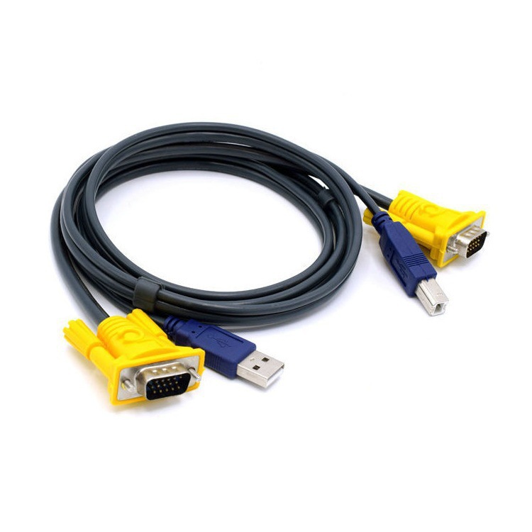 1.5-meter KVM cable (2 cables needed for one unit)