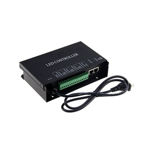 Контроллер H802RA с 4 портами на выходе, светодиодный контроллер RGB RGBW Pixel Ethernet DMX с поддержкой DMX512 UCS512 UCS1903 WS2811 SK6812 APA102 - Product Image 1