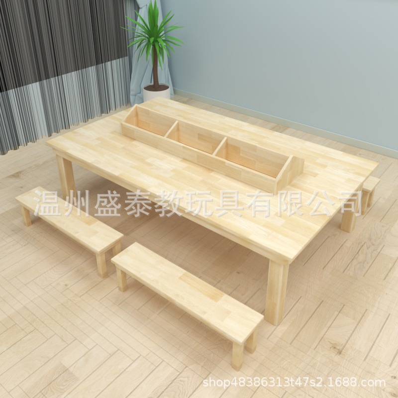 Table d'art sans tabouret - 180x120x55cm