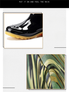 บูตกันฝนพลาสติกกันน้ำบูตสำหรับกลางแจ้งสำหรับการเดินทาง - Product Image 4