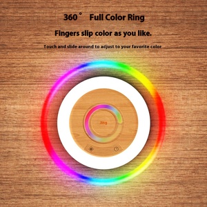 RGB LED luce notturna telecomando ricarica USB tavolozza dei colori dimmer atmosfera creativa modello di temporizzazione originale - Product Image 2