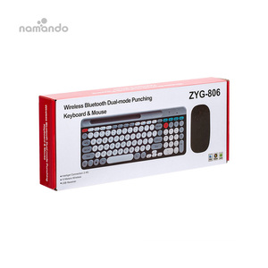 <strong>Multimedia</strong> USB Wireless <strong>Keyboard</strong> and Quiet Typing Full Size Ergonomic <strong>Computer</strong> <strong>Keyboard</strong> with Wrist Rest for Laptop Chrome - Product Image 3