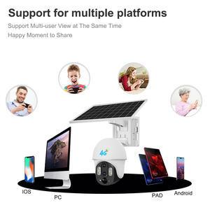 1.8นิ้ว3X Optical + 3.5X ดิจิตอลซูม4G พลังงานแสงอาทิตย์เลนส์คู่ PTZ Camera-2.0MP ซูมจริง10x - Product Image 5