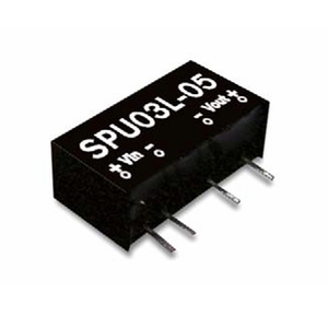 Fuente de alimentación Mean Well, convertidor de salida única no regulada, 12V, 3W, 1, 2, 1, 2, 1, 1, 2, 1, 2 - Product Image 1