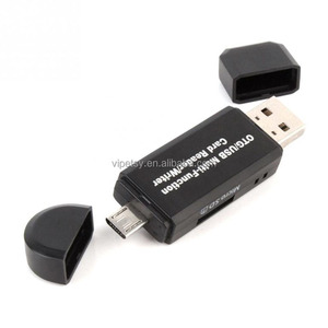 OTG sd卡读卡器USB 3.0 2.0多功能读卡器移动USB标清适配器智能存储卡读卡器 - Product Image 4