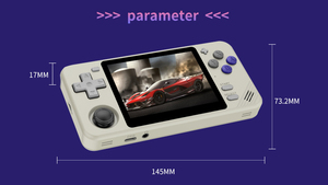 新着PowkiddyRGB10X3.5インチIPSOCAスクリーンハンドヘルドゲームコンソールサポートMAMEN64 PS - Product Image 6
