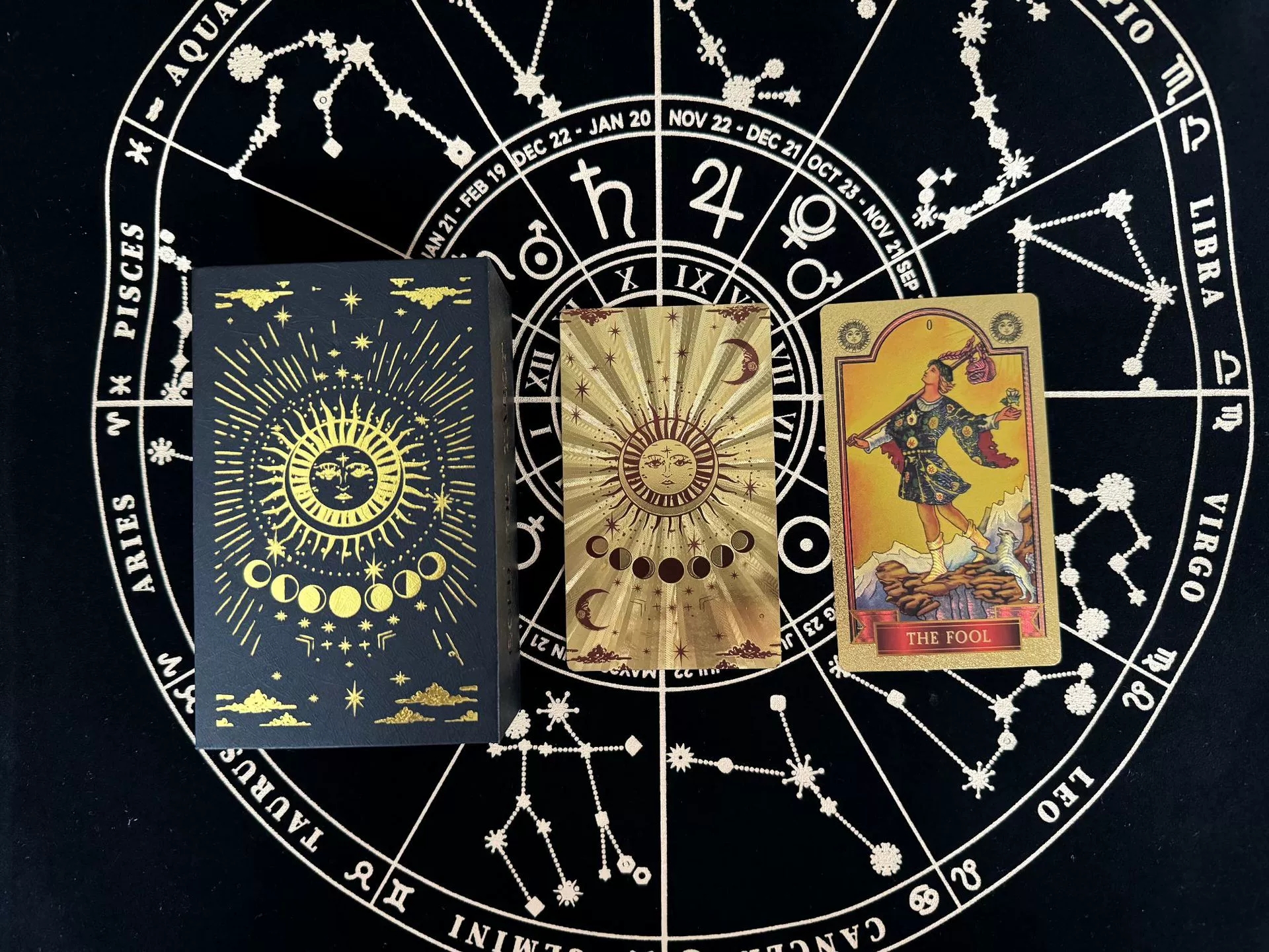 Cosmic Sun Gold Box