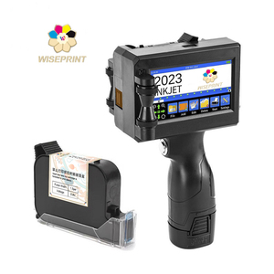 WISEPRINT TIJ Easy Carry Logo Label Código de barras Qr-Code Datos variables Impresora portátil de inyección de tinta de mano de La WP-HP254 - Product Image 1