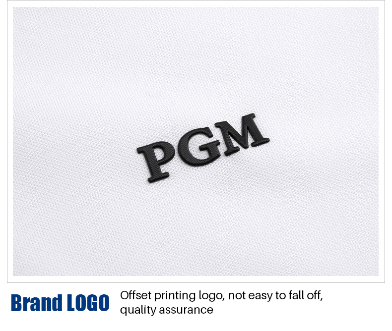 Áo sơ mi golf polo nam PGM YF441 polyester spandex áo sơ mi golf hiệu suất thời trang
