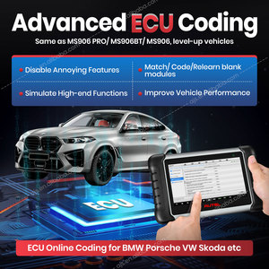 MaxiPRO MP808BT PRO Android Bi-Directional OE-<strong>Level</strong> Autel Diagnostic Tool OBD2 Scanner Advanced ECU <strong>Coding</strong> As MS906BT MK906 Pro - Product Image 4