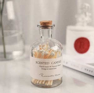 カラーヘッドキャンドルマッチカスタムデザインマッチボックス安全マッチ - Product Image 3